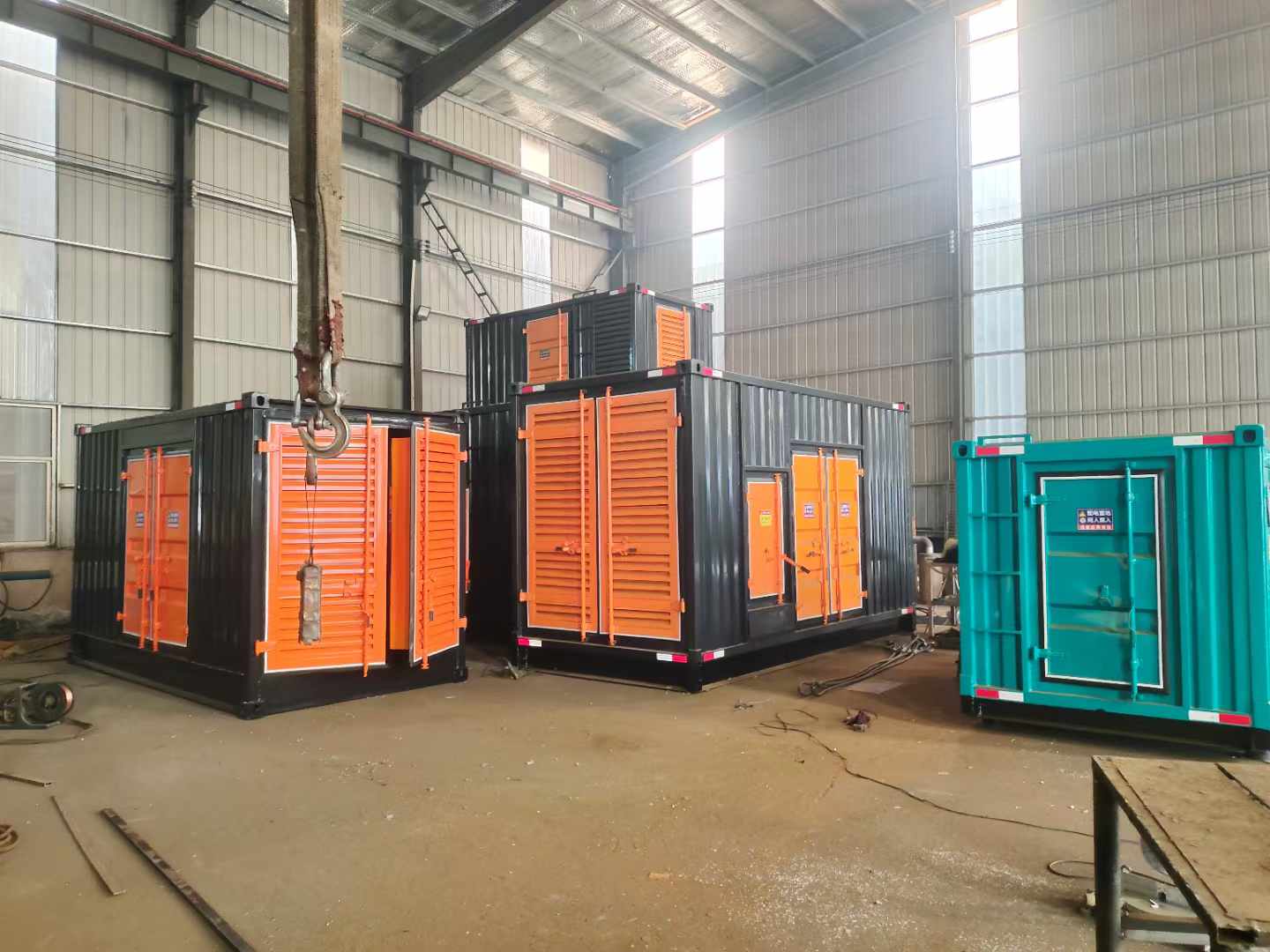 鹤山500kw柴油发电机组可以带动多少功率设备？